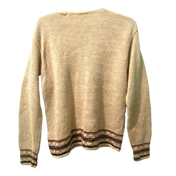 Paul‎ Harris Design Vintage Cardigan Sweater Size Large Button Down Warm Winter - Picture 6 of 11